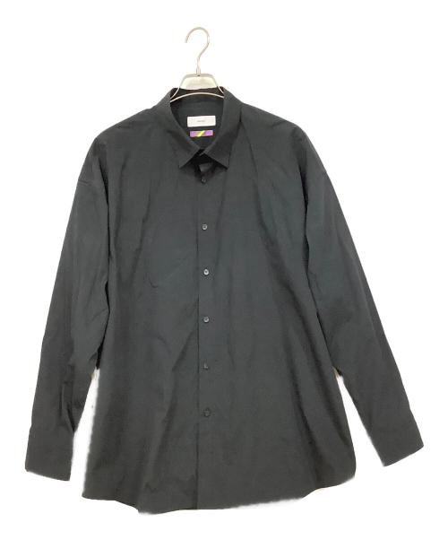 Graphpaper（グラフペーパー）Graphpaper (グラフペーパー) is-ness (イズネス) 長袖シャツ ブラック サイズ:ONE SIZEの古着・服飾アイテム
