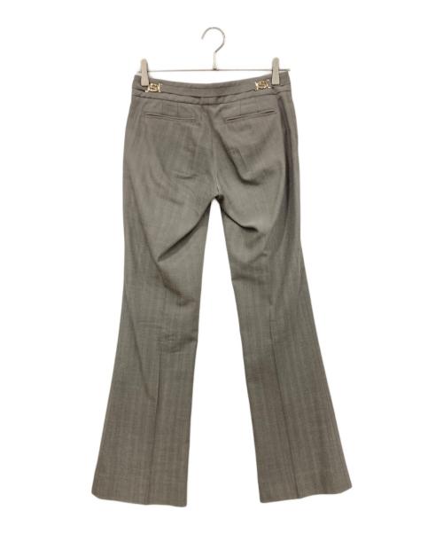 GUCCI（グッチ）GUCCI (グッチ) スラックス グレー サイズ:SIZE 38の古着・服飾アイテム