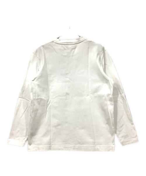 LACOSTE（ラコステ）LACOSTE (ラコステ) 長袖カットソー ホワイト サイズ:US XSの古着・服飾アイテム