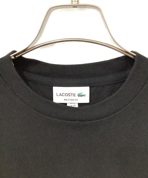 LACOSTE（ラコステ）LACOSTE (ラコステ) 長袖カットソー ブラック サイズ:US XSの古着・服飾アイテム