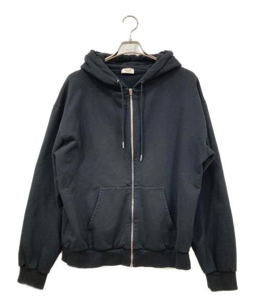 CELINE（セリーヌ）CELINE (セリーヌ) ジップパーカー ブラック サイズ:XLサイズの古着・服飾アイテム