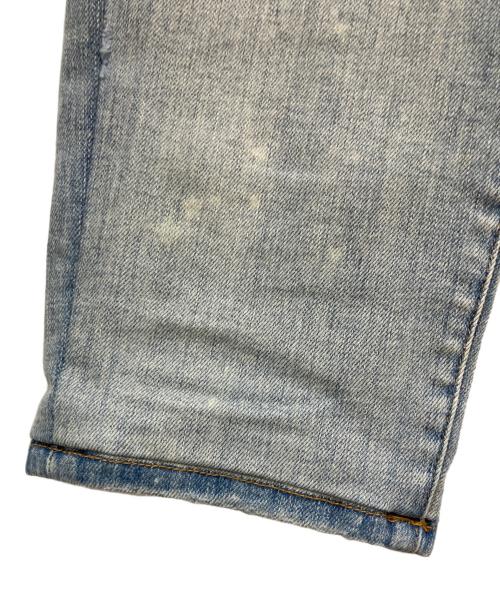 AMIRI（アミリ）AMIRI (アミリ) ダメージデニムパンツ ブルー サイズ:UK 34の古着・服飾アイテム