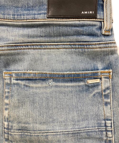AMIRI（アミリ）AMIRI (アミリ) ダメージデニムパンツ ブルー サイズ:UK 34の古着・服飾アイテム