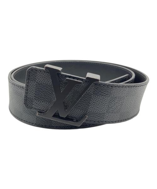 LOUIS VUITTON（ルイ ヴィトン）LOUIS VUITTON (ルイ ヴィトン) サンチュール・LVイニシャル ブラックの古着・服飾アイテム