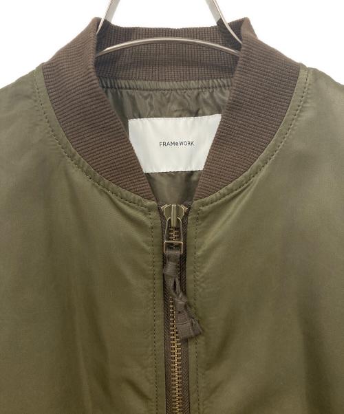 FRAMeWORK（フレームワーク）FRAMeWORK (フレームワーク) ブルゾン カーキ サイズ:Mサイズの古着・服飾アイテム