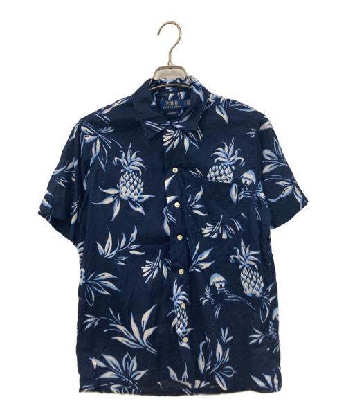 POLO RALPH LAUREN（ポロ・ラルフローレン）POLO RALPH LAUREN (ポロ・ラルフローレン) 半袖シャツ ブルー サイズ:SIZE Sの古着・服飾アイテム