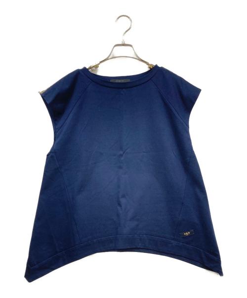TATRAS（タトラス）TATRAS (タトラス) ノースリーブカットソー ネイビー サイズ:SIZE 02の古着・服飾アイテム