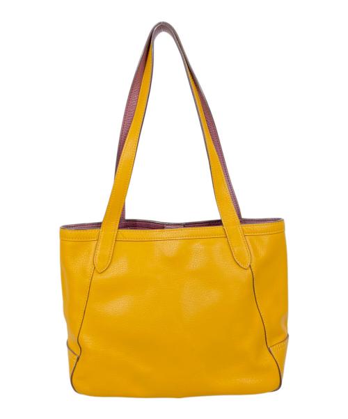 COACH（コーチ）COACH (コーチ) トートバッグ イエローの古着・服飾アイテム