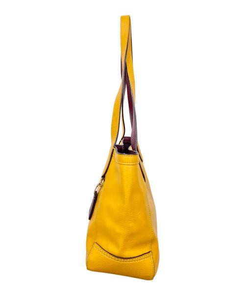 COACH（コーチ）COACH (コーチ) トートバッグ イエローの古着・服飾アイテム