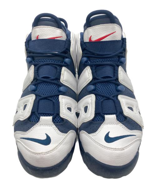 NIKE（ナイキ）NIKE (ナイキ) ハイカットスニーカー ホワイト×ブルー サイズ:27.5cmの古着・服飾アイテム