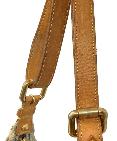 LOUIS VUITTON（ルイ ヴィトン）LOUIS VUITTON (ルイ ヴィトン) モノグラム・デニム バギーPM ブルーの古着・服飾アイテム