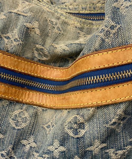 LOUIS VUITTON（ルイ ヴィトン）LOUIS VUITTON (ルイ ヴィトン) モノグラム・デニム バギーPM ブルーの古着・服飾アイテム