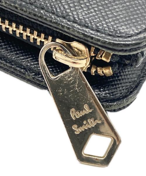 PAUL SMITH（ポールスミス）PAUL SMITH (ポールスミス) コンパクトウォレット ブラックの古着・服飾アイテム