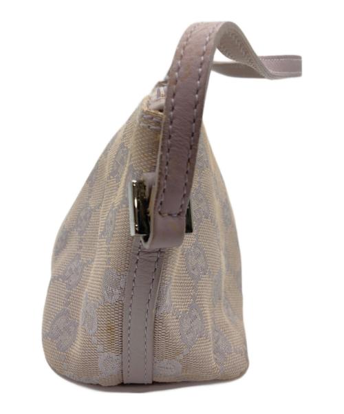 GUCCI（グッチ）GUCCI (グッチ) アクセサリーポーチ パープルの古着・服飾アイテム