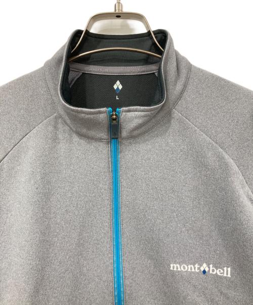 mont-bell（モンベル）mont-bell (モンベル) ウイックロン ZEO サイクルジャージ グレー サイズ:Lサイズの古着・服飾アイテム