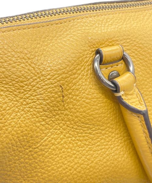 COACH（コーチ）COACH (コーチ) 2WAYバッグ イエローの古着・服飾アイテム