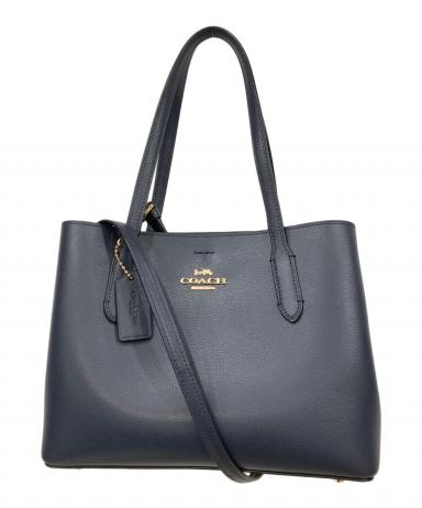 中古・古着通販】COACH (コーチ) 2WAYショルダーバッグ ネイビー