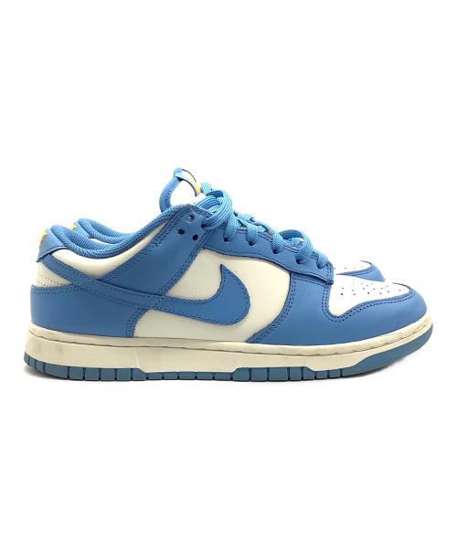 NIKE（ナイキ）NIKE (ナイキ) ローカットスニーカー ホワイト×スカイブルー サイズ:25.5cmの古着・服飾アイテム