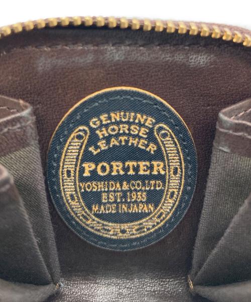 PORTER（ポーター）PORTER (ポーター) ミニコインケース ブラウンの古着・服飾アイテム