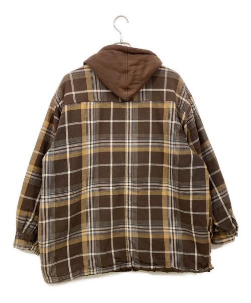 Dickies（ディッキーズ）Dickies (ディッキーズ) フーデッドジャケット ブラウン サイズ:XLサイズの古着・服飾アイテム