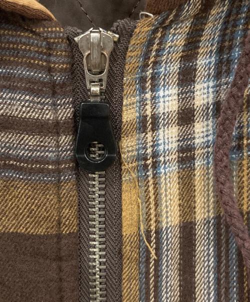Dickies（ディッキーズ）Dickies (ディッキーズ) フーデッドジャケット ブラウン サイズ:XLサイズの古着・服飾アイテム