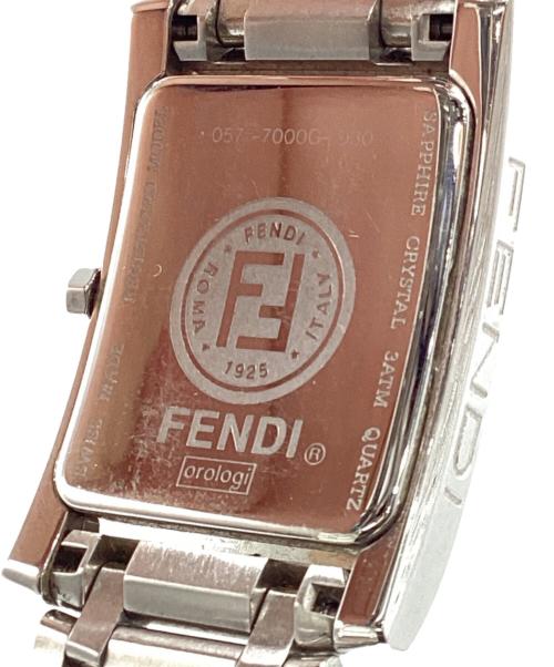 FENDI（フェンディ）FENDI (フェンディ) 腕時計 ブラックの古着・服飾アイテム