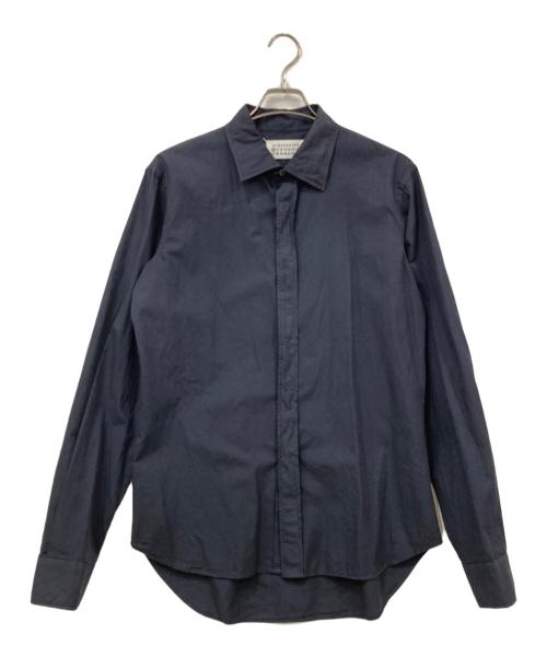 MARTIN MARGIELA（マルタン・マルジェラ）MARTIN MARGIELA (マルタン・マルジェラ) 長袖シャツ/30 C044 ネイビー サイズ:Ⅲの古着・服飾アイテム