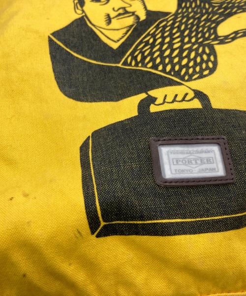 PORTER（ポーター）PORTER (ポーター) ショルダーバッグ イエロー×ブラックの古着・服飾アイテム