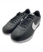NIKE.ナイキ）の古着「スニーカー/コルテッツ レザー」｜ブラック