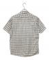 BURBERRY BLACK LABEL (バーバリーブラックレーベル) 半袖シャツ グレーホワイト サイズ:3：3000円