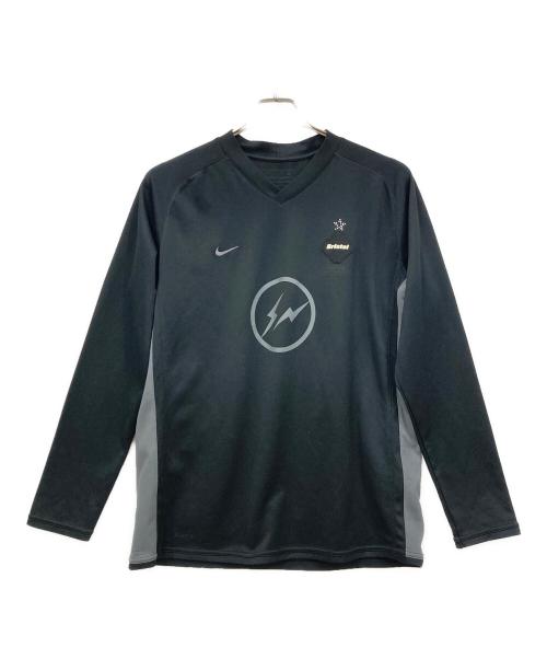 NIKE（ナイキ）NIKE (ナイキ) F.C.R.B. (エフシーレアルブリストル) 長袖カットソー ブラック サイズ:SIZE Sの古着・服飾アイテム