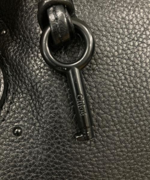 Chloe（クロエ）Chloe (クロエ) Paddington Zip Leather Shopping Tote ブラックの古着・服飾アイテム