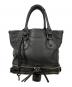 Chloe（クロエ）の古着「Paddington Zip Leather Shopping Tote」｜ブラック
