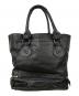 Chloe (クロエ) Paddington Zip Leather Shopping Tote ブラック：50000円