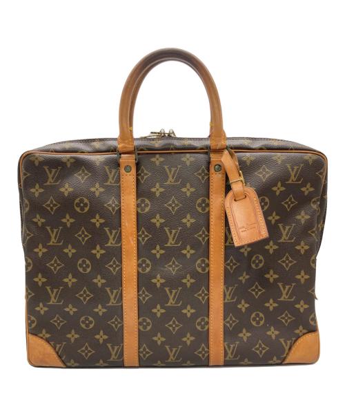 LOUIS VUITTON（ルイ ヴィトン）LOUIS VUITTON (ルイ ヴィトン) ポルト ドキュマン ヴォワヤージュ ブラウンの古着・服飾アイテム