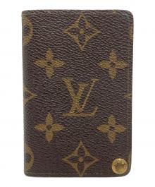 LOUIS VUITTON（ルイ ヴィトン）の古着「ポルト カルト・クレディ プレッシオン」｜ブラウン