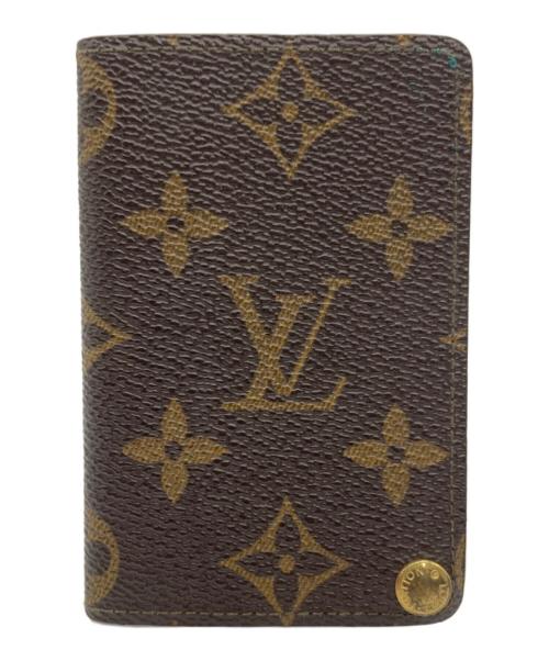 LOUIS VUITTON（ルイ ヴィトン）LOUIS VUITTON (ルイ ヴィトン) ポルト カルト・クレディ プレッシオン ブラウンの古着・服飾アイテム