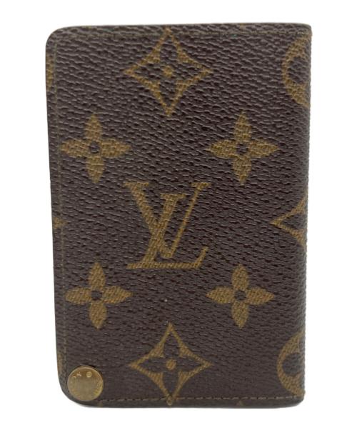 LOUIS VUITTON（ルイ ヴィトン）LOUIS VUITTON (ルイ ヴィトン) ポルト カルト・クレディ プレッシオン ブラウンの古着・服飾アイテム