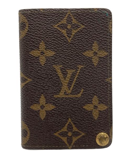 LOUIS VUITTON（ルイ ヴィトン）LOUIS VUITTON (ルイ ヴィトン) ポルト カルト・クレディ プレッシオン ブラウンの古着・服飾アイテム