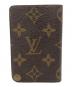 LOUIS VUITTON (ルイ ヴィトン) ポルト カルト・クレディ プレッシオン ブラウン：10000円