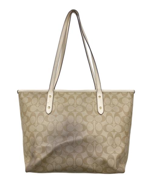 COACH（コーチ）COACH (コーチ) トートバッグ ベージュの古着・服飾アイテム