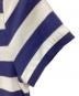 中古・古着 POLO RALPH LAUREN (ポロ・ラルフローレン) 半袖ワンピース ネイビー×ホワイト サイズ:M：4000円