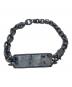 DIESEL（ディーゼル）の古着「ブレスレット」｜ブラック