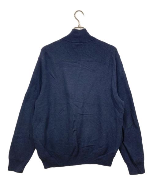 POLO RALPH LAUREN（ポロ・ラルフローレン）POLO RALPH LAUREN (ポロ・ラルフローレン) ハーフジップシャツ ネイビー サイズ:XLサイズの古着・服飾アイテム