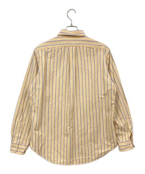 RALPH LAUREN（ラルフローレン）RALPH LAUREN (ラルフローレン) 長袖シャツ ベージュ×パープル サイズ:Mサイズの古着・服飾アイテム
