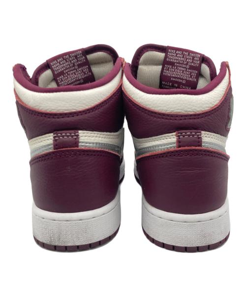 NIKE（ナイキ）NIKE (ナイキ) スニーカー/GS Air Jordan 1 High OG パープル×ホワイト サイズ:22.5cmの古着・服飾アイテム