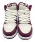 中古・古着 NIKE (ナイキ) スニーカー/GS Air Jordan 1 High OG パープル×ホワイト サイズ:22.5cm：8000円