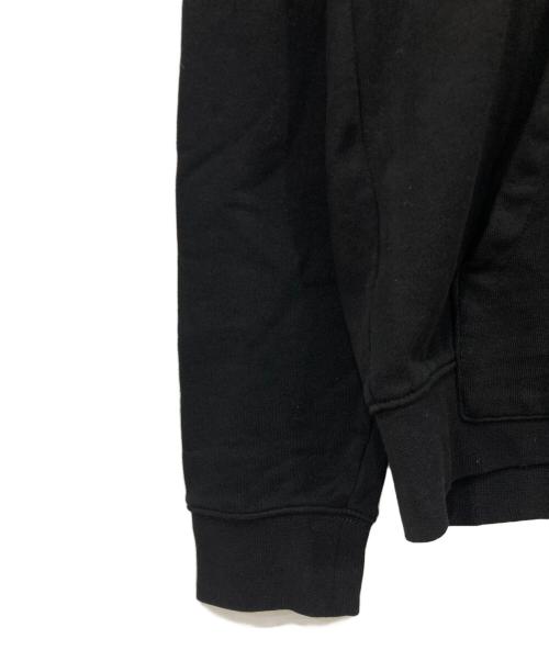 GIORGIO ARMANI（ジョルジョアルマーニ）GIORGIO ARMANI (ジョルジョアルマーニ) プルオーバーパーカー ホワイト×ブラック サイズ:Mサイズの古着・服飾アイテム