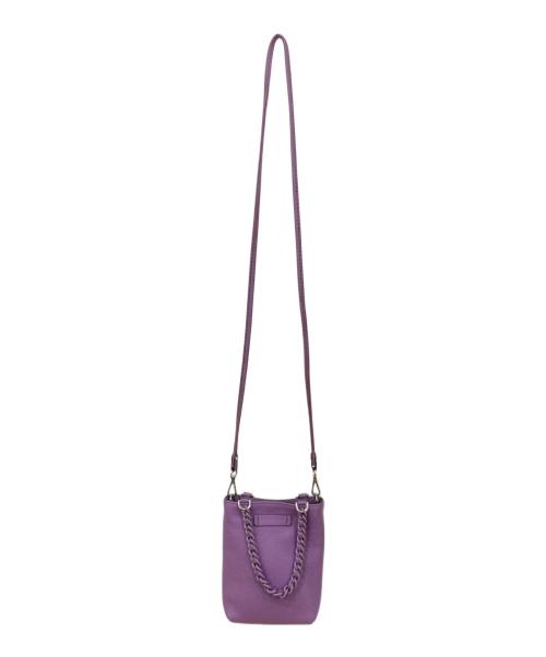 GIANNI CHIARINI（ジャンニ キアリーニ）GIANNI CHIARINI (ジャンニ キアリーニ) カミッラ ショルダーバッグ パープルの古着・服飾アイテム