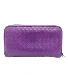 BOTTEGA VENETA（ボッテガベネタ）の古着「長財布」｜パープル